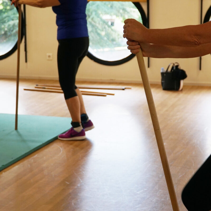 Barre au sol - Gym - Renforcement musculaire