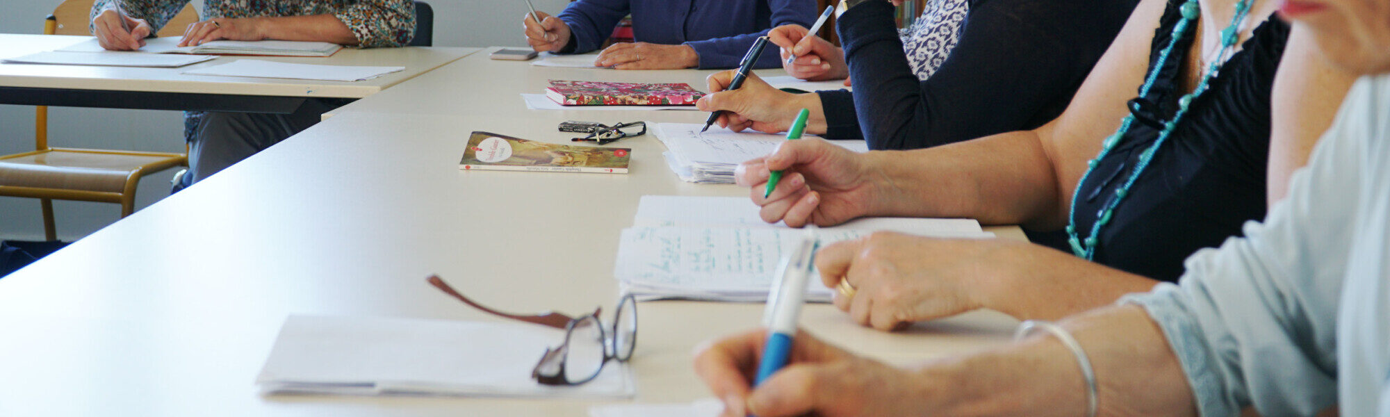 Atelier d'écriture adultes
