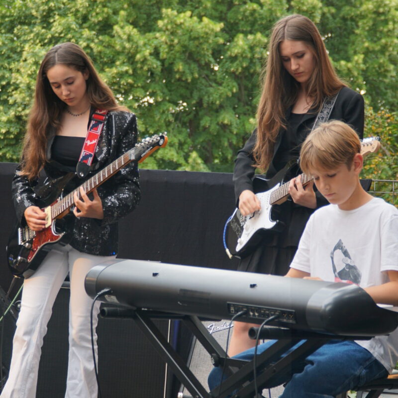 Cours de musique collectif à La CLEF